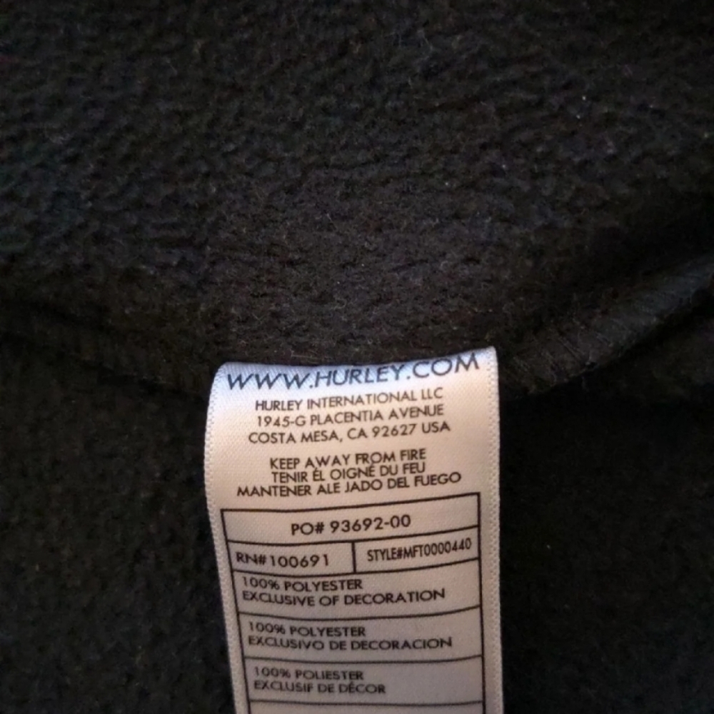 Hurley Comfort Wear Zip Up Hoodie - Picture 5 of 7
